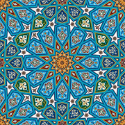 برپایی نمایشگاه کاشی پرتغالی آزولژو در موزه ژئوپارک قشم