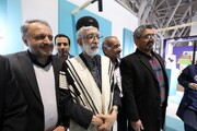 دومین روز برگزاری نمایشگاه بین المللی گردشگری اصفهان با حضور دکتر حداد عادل