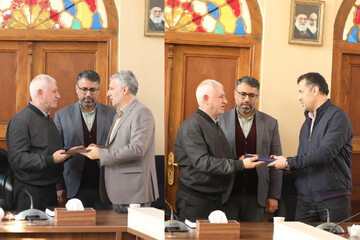 تودیع و معارفه رئیس حراست صندوق توسعه احیا