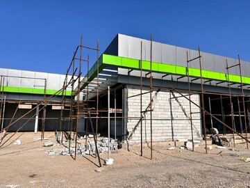 پیشرفت فیزیکی ۶۳ درصدی در مجتمع‌ گردشگری، خدماتی و رفاهی/ جهش زیرساختی با توسعه رفاهی در محور راهبردی مرند- جلفا