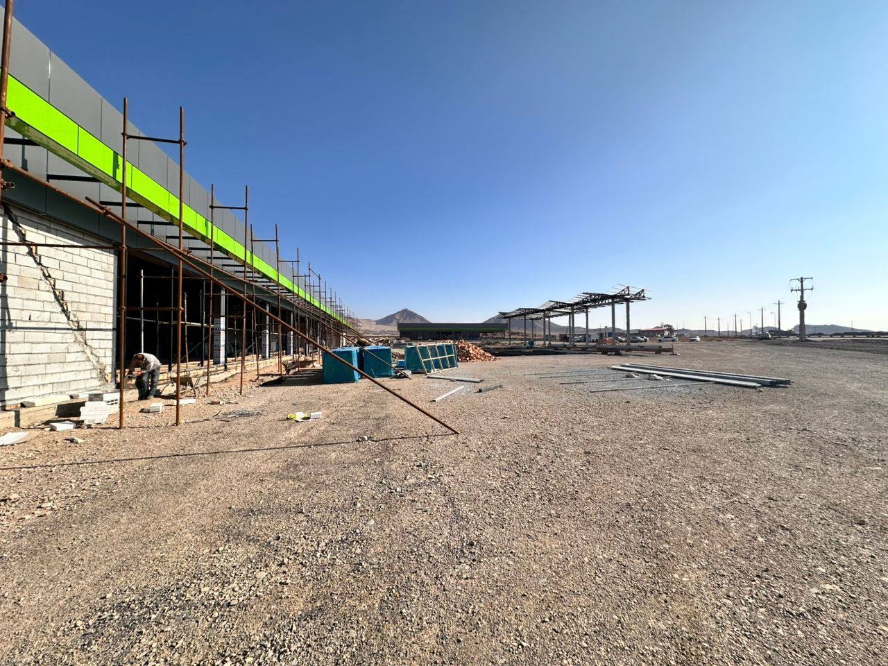 پیشرفت فیزیکی ۶۳ درصدی در مجتمع گردشگری، خدماتی و رفاهی/ جهش زیرساختی با توسعه رفاهی در محور راهبردی مرند- جلفا