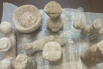 اشیای کشف شده در شهرستان فریدونکنار تقلبی است/ ۷ متهم دستگیر شدند