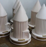 المان و تندیس یادبود برج مقبره علاءالدوله ورامین تولید شد