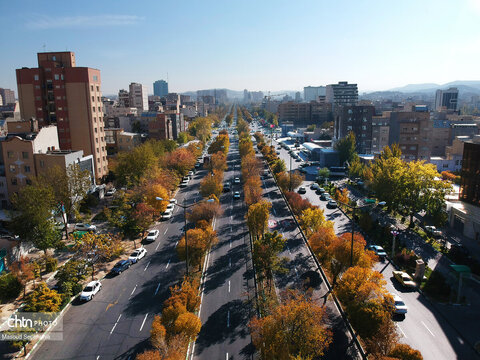 روز های آخر پاییز در تبریز