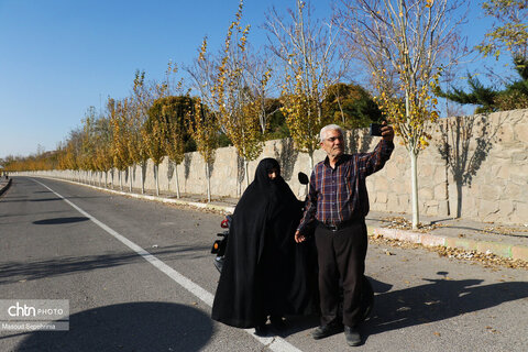 روز های آخر پاییز در تبریز