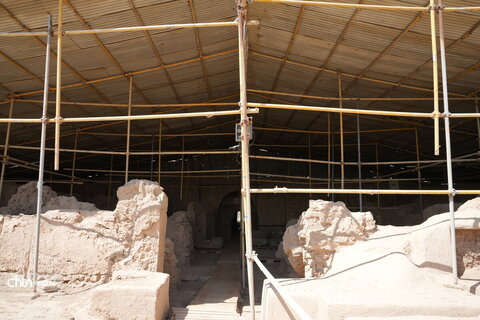 مرمت و بازسازی تپه میل، پاییز 404