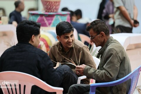 نمایشگاه صنایع دستی حصیری