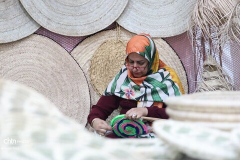 نمایشگاه صنایع دستی حصیری