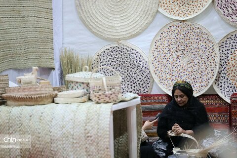 نمایشگاه صنایع دستی حصیری