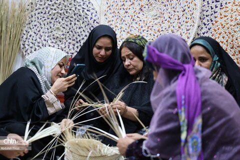 نمایشگاه صنایع دستی حصیری