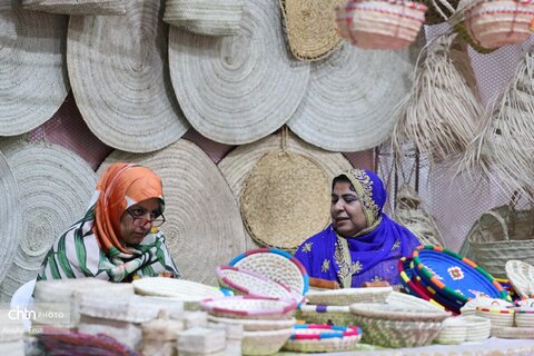 نمایشگاه صنایع دستی حصیری