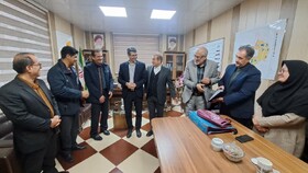 آیین تودیع و معارفه مدیر پایگاه میراث جهانی گنبدسلطانیه