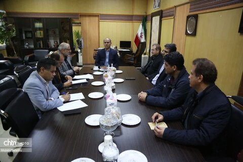 نشست مدیرکل پایگاه‌های ملی و جهانی وزارت میراث‌فرهنگی با معاون عمرانی استانداری زنجان