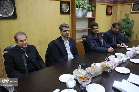 نشست مدیرکل پایگاه‌های ملی و جهانی وزارت میراث‌فرهنگی با معاون عمرانی استانداری زنجان