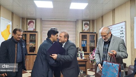 آیین تودیع و معارفه مدیر پایگاه میراث جهانی گنبدسلطانیه