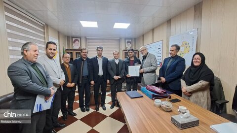 آیین تودیع و معارفه مدیر پایگاه میراث جهانی گنبدسلطانیه