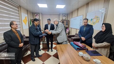 آیین تودیع و معارفه مدیر پایگاه میراث جهانی گنبدسلطانیه