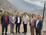 بازدید مشترک مدیران‌کل میراث‌فرهنگی و ثبت اسناد کهگیلویه و بویراحمد از روستای مارین گچساران