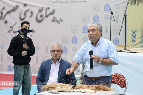 اولین نمایشگاه صنایع دستی حصیری وابسته به نخل جنوب کشور