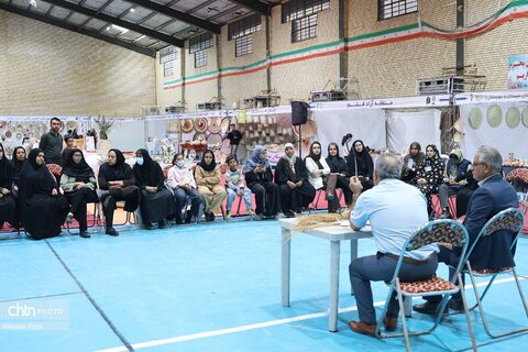 اولین نمایشگاه صنایع دستی حصیری وابسته به نخل جنوب کشور