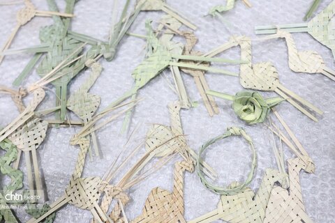 اولین نمایشگاه صنایع دستی حصیری وابسته به نخل جنوب کشور