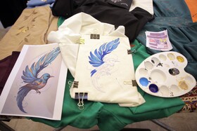 نمایشگاه معرفی توانمندی‌های بانوان هنرمند قم