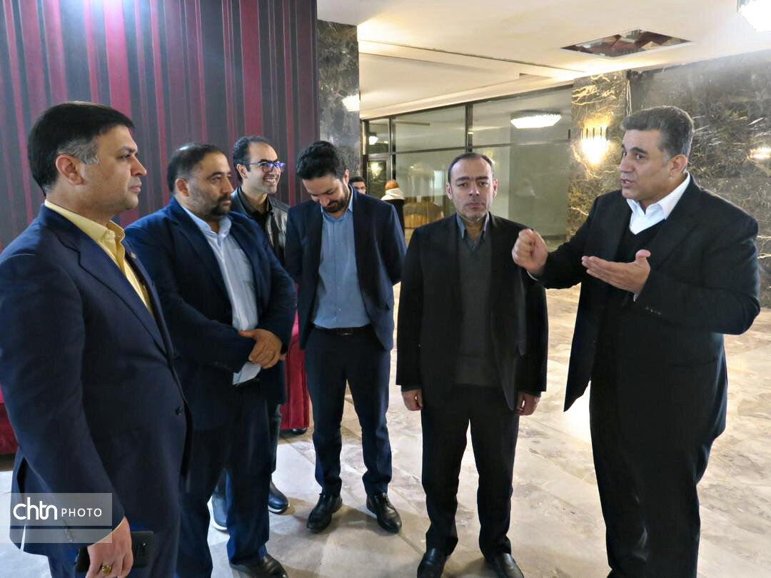 بازدید مدیرکل اداره نظارت و ارزیابی خدمات گردشگری وزارت میراث فرهنگی، گردشگری و صنایع دستی از آخرین اقدامات بازسازی و بهسازی هتل لاله تهران