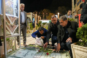 تجدید میثاق مدیرکل امور استان‌های وزارت میراث‌فرهنگی با آرمان‌های شهید حاج قاسم سلیمانی