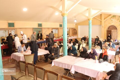 اختتامیه جشنواره ومسابقه طعم 5 افراد تاثیرگزار دارای  معلولیت در مشهد برگزارشد