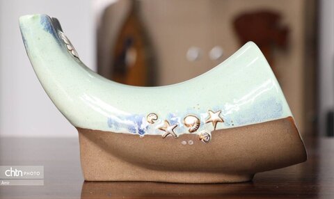 تعدادی از آثار  هنری از هنرمندان استان البرز برای دریافت  مهر اصالت