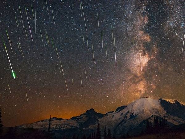 رصد بارش شهابی جوزایی در آسمان کویر ورامین برگزار شد