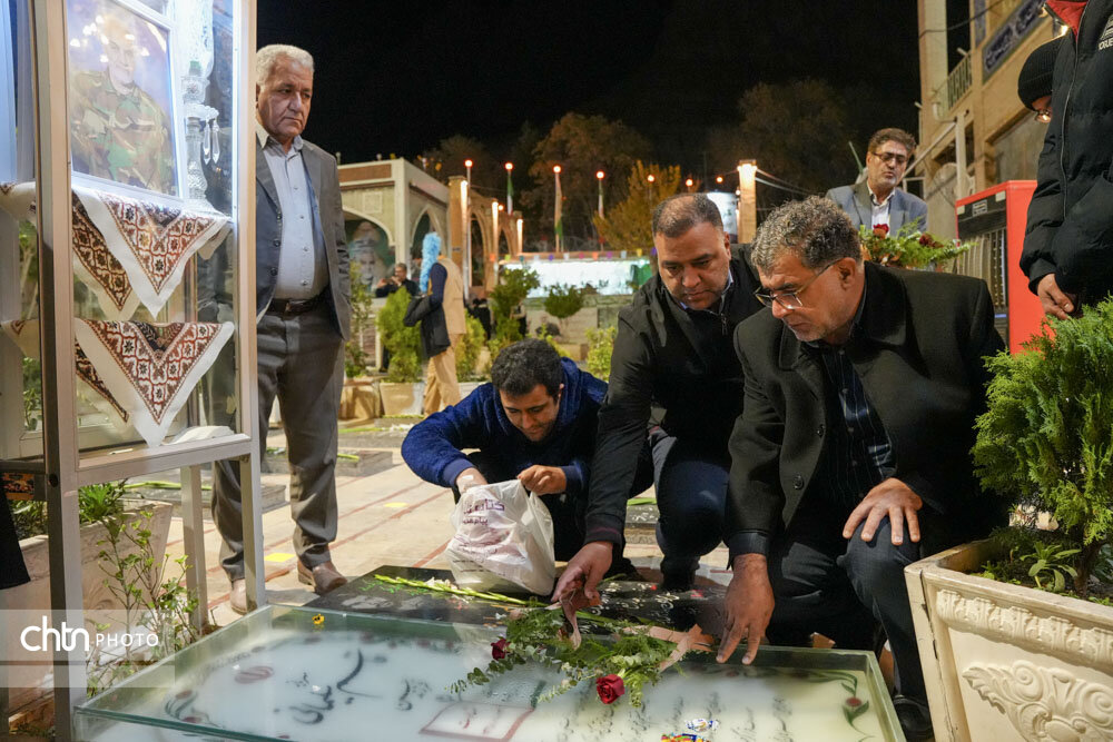 تجدید میثاق مدیرکل امور استان‌های وزارت میراث‌فرهنگی با آرمان‌های شهید حاج قاسم سلیمانی