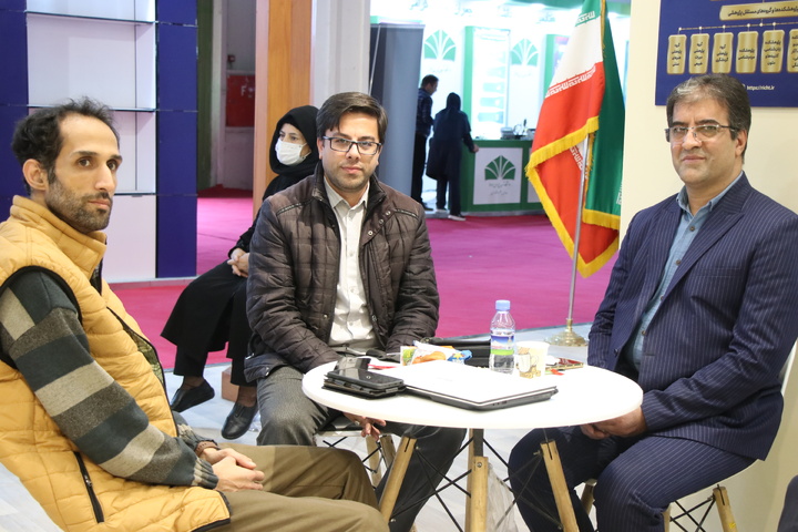 افتتاح غرفه پژوهشگاه