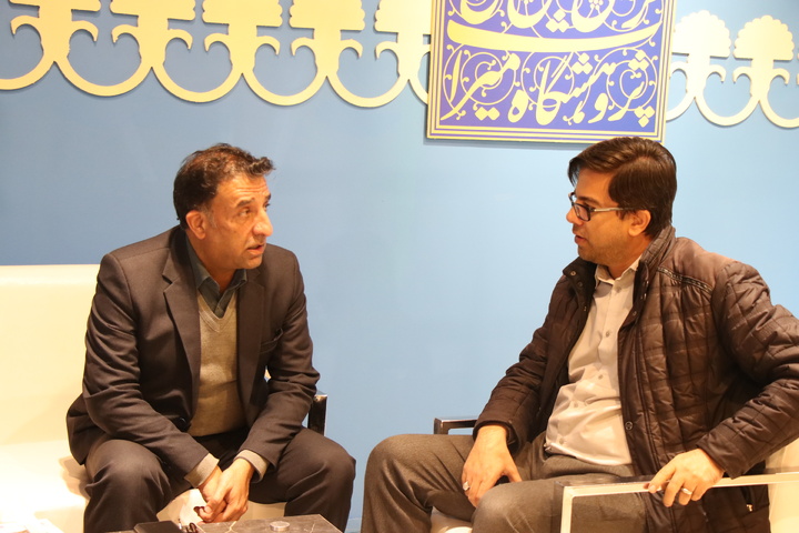 افتتاح غرفه پژوهشگاه