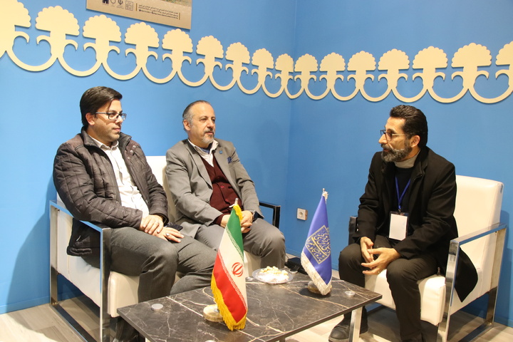 افتتاح غرفه پژوهشگاه