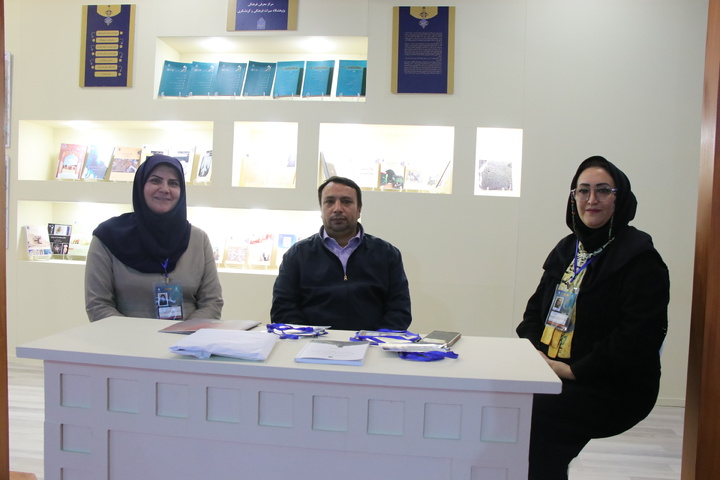 افتتاح غرفه پژوهشگاه