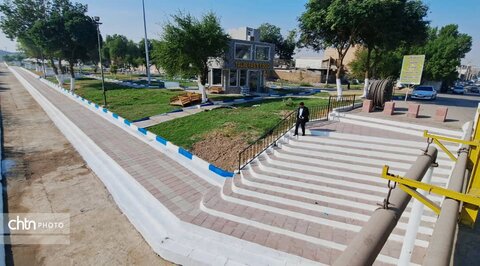  ساحل‌ رودخانه شاوور در شوش آماده پذیرایی از گردشگران شد