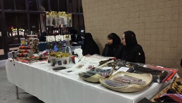 برپایی نمایشگاه صنایع‌دستی و سوغات محلی بانوان در زاهدان