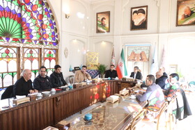 جلسه بررسی مشکلات بازار تاریخی سرپوشیده تبریز