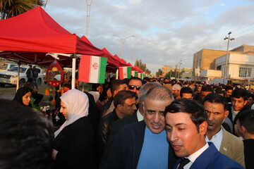 حضور پرتلاش و افتخارآفرین صنعتگران استان ایلام در بازار عزیزیه عراق