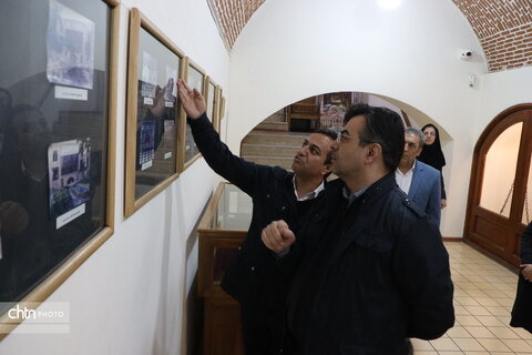 بازدید مدیرکل حوزه ریاست استندار آذربایجان شرقی از موزه سنجش در تبریز