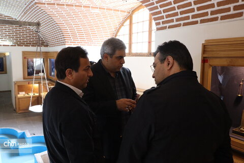 بازدید مدیرکل حوزه ریاست استندار آذربایجان شرقی از موزه سنجش در تبریز