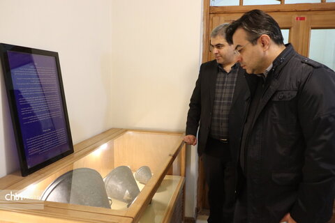 بازدید مدیرکل حوزه ریاست استندار آذربایجان شرقی از موزه سنجش در تبریز