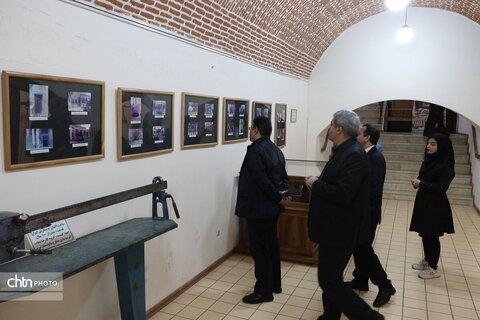 بازدید مدیرکل حوزه ریاست استندار آذربایجان شرقی از موزه سنجش در تبریز