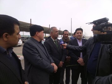 هیئت عراقی از طریق مرز مهران وارد استان ایلام شد