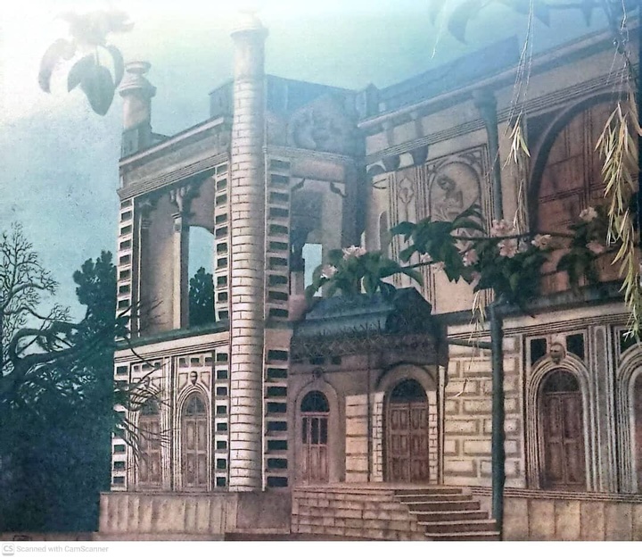 خلق اثر نقاشی از کاخ‌موزه باغچه‌جوق ماکو در پارک امام(ره)