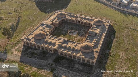 کاروانسرای ینگی امام: بنای آجری صفوی که میراث‌دار تاریخ جاده ابریشم در استان البرز است.