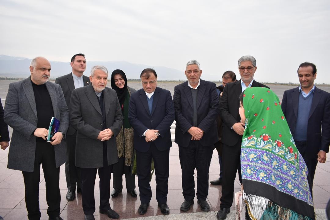 وزیر میراث‌فرهنگی، گردشگری و صنایع‌دستی وارد گلستان شد