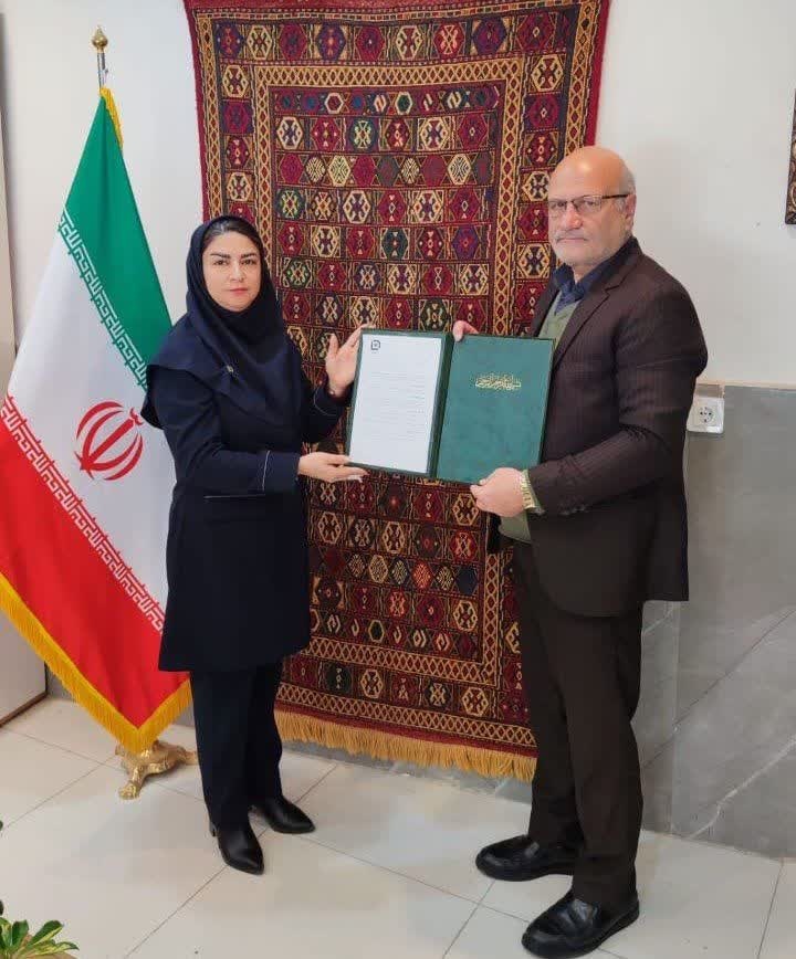 انعقاد تفاهم‌نامه همکاری اتحادیه صنایع‌دستی خراسان شمالی با بیمه سامان شعبه بجنورد