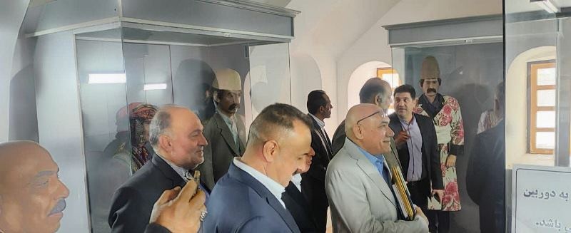 بازدید مقامات عراقی از قلعه والی و موزه مردم‌شناسی شهر ایلام